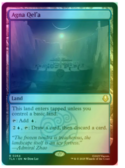 Agna Qel'a - Foil Avatar MTG - Image 1