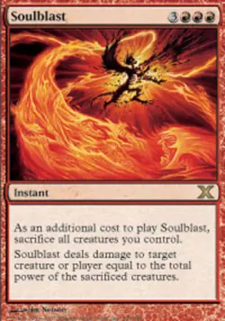 1 x Soulblast - 10th Edition - Light Play - MTG - Image 1