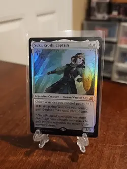 2025 MTG Avatar The Last Airbender Suki, Kyoshi Captain Foil #85 - Image 1