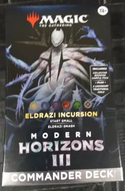 Modern Horizons 3 MTG COMMANDER DECK ELDRAZI INCURSION MAGIC THE GATHERING - Image 1