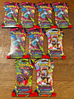 Pokemon Phantasmal Flames Sleeved Booster Packs x 9 - sealed - quick ship - Image 1