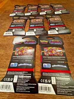 Pokemon Phantasmal Flames Sleeved Booster Packs x 9 - sealed - quick ship - Image 4