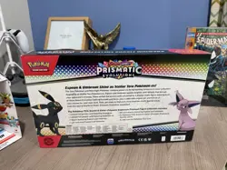 Pokemon Umbreon And Espeon Pin From Prismatic Evolutions Figure Collection - Image 2