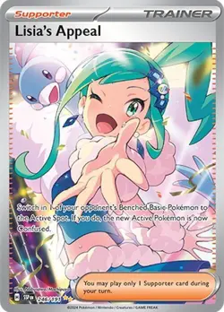 2024 Pokemon Lisia's Appeal 246/191 Special Illustration Rare PSA 10 Gem Mint - Image 3