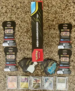 Pokemon Mega Evolution Lot-Sealed Mega Kangaskhan & Sealed Boosters Pks,& More! - Image 2