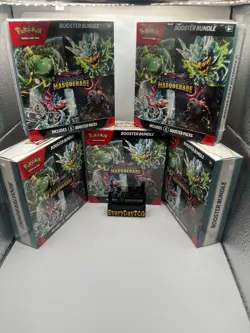 5x Pokemon TCG Scarlet & Violet Twilight Masquerade Sealed Booster Bundles - Image 1