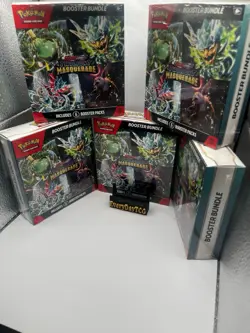 5x Pokemon TCG Scarlet & Violet Twilight Masquerade Sealed Booster Bundles - Image 3