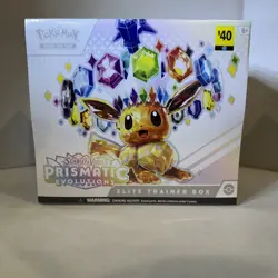 "LOT OF 2 "Pokemon Prismatic Evolutions Elite Trainer Box (ETB)- Factory Sealed! - Image 3