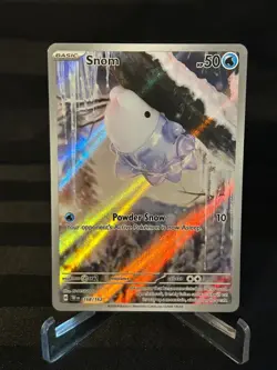Pokemon TCG Snom Illustration Rare #168/162 SV: Temporal Forces - Image 1