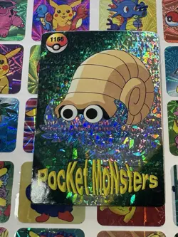 Pokemon Vintage Pocket Monsters Vending HOLO Prism Sticker 1999 Bandai Nintendo - Image 4