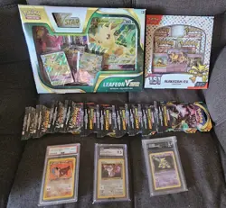 Pokemon Sealed Lot + Slabs - Image 1