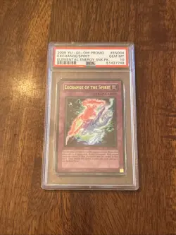 Yu-Gi-Oh! Exchange of the Spirit Elemental Energy SNK Pk. Promo SP1-EN004 PSA 10 - Image 1