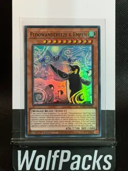 Yu-Gi-Oh! TCG Pharaoh's Gods - Floowandereeze & Empen MP22-EN198 Super Rare - Image 1