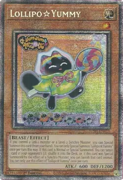 Near Mint, English Yu Gi Oh LollipoYummy - JUSH-EN018 - Starlight Rare - 1st Edi - Image 1