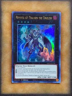 Yugioh Number 60: Dugares the Timeless GFP2-EN144 Ultra Rare 1st Ed NM - Image 1