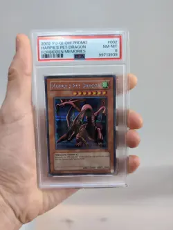 Harpie's Pet Dragon (Forbidden Memories) FMR-002 PSA 8 NM-MT - Image 1