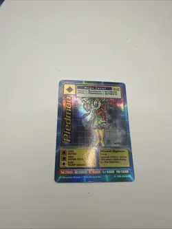 1999 Digimon Digital Monsters Trading Card Game 1st Edition Piedmon (Holo) Foil - Image 2