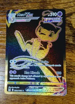 Mew VMAX TG30/TG30 Lost Origin Trainer Gallery Holo Pokemon Card NM - Image 1