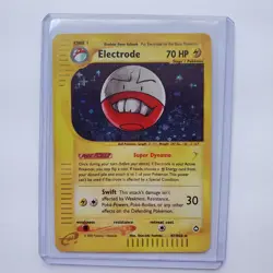 Electrode H7/H32 Aquapolis Holo Rare 2002 WOTC Vintage E-Reader Pokemon Card LP+ - Image 2