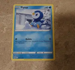 Pokemon Brilliant Stars Piplup Common Card 035/172 NM - Image 1