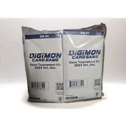 DIGIMON CARD GAME STORE TOURNAMENT KIT 2024 OCT-DEC SEALED ENGLISH X1 Pack - Image 1