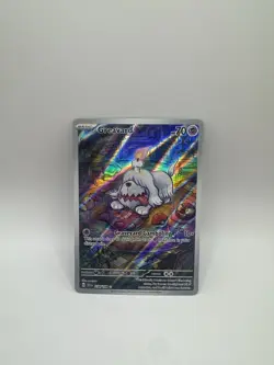 Pokemon Card - Greavard Scarlet & Violet Base Set 214/198 illustration rare NM - Image 1
