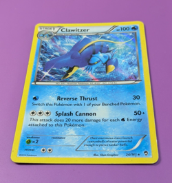 Pokemon TCG card - Clawitzer 24/141 - Holo - XY Furious fists - Image 3