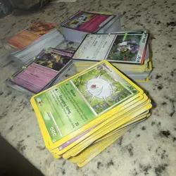 500 Pokemon Card Lot - Mixed English/Japanese/Korean - Bulk + Holos Included - Image 2