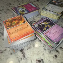 500 Pokemon Card Lot - Mixed English/Japanese/Korean - Bulk + Holos Included - Image 3