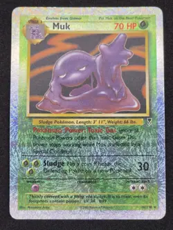 Pokemon Card TCG - Muk Legendary Collection Reverse Firework Holo 2002 16/110 - Image 1
