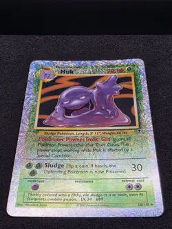 Pokemon Card TCG - Muk Legendary Collection Reverse Firework Holo 2002 16/110 - Image 3