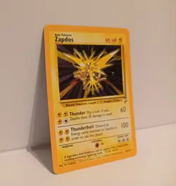Zapdos - 20/130 Base Set 2 Holo Rare - NM - Pokemon TCG WOTC Vintage Card 1999 - Image 2