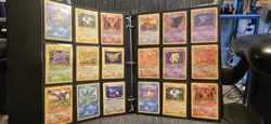 100% Complete MASTER FOSSIL Set 62/62 -Pokemon Cards 1999 Vintage NM-MP - Image 3