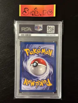 PSA 8 Moltres Black Star Promo 21 Aoki Error Pokemon Card - Image 2
