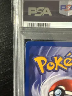 PSA 8 Moltres Black Star Promo 21 Aoki Error Pokemon Card - Image 3