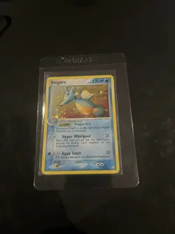 Pokemon Kingdra TCG Holo Card 12/109 EX Team Rocket Returns - Image 1