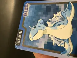 Pokemon Carddass Card Lapras File No.131 Bandai Pocket Monsters 1997 Japan - Image 2