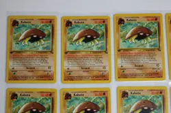 Pokemon Kabuto 1st Edition Fossil WOTC TCG Common Card #50/62 LOT OF 15 MOST NM - Image 2