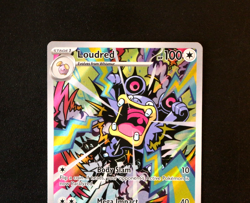 Pokemon Card TCG - Loudred 212/182 - Paradox Rift - Illustration Rare - NM ⭐ - Image 2