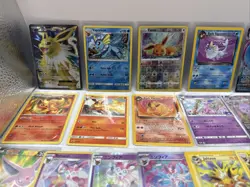 Pokemon Card Lot; Eeveelutions: glaceon,vaporeon,umbreon,sylveon,flareon,jolteon - Image 2