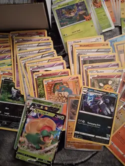 Pokemon TCG 450+ Bulk Card Lot - Vintage, C/UC, Rare, Holos, EX,etc. 1999-24 -40 - Image 4