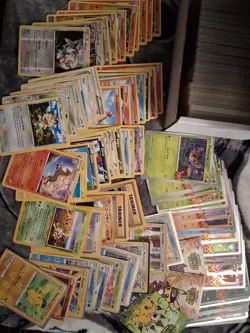 Pokemon TCG 450+ Bulk Card Lot - Vintage, C/UC, Rare, Holos, EX,etc. 1999-24 -39 - Image 1
