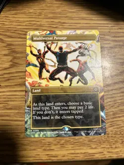 Multiversal Passage (Borderless) Marvel's Spider-Man Regular NM-M MTG - Image 1