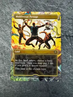 Multiversal Passage (Borderless) Marvel's Spider-Man Regular NM - MTG - Image 1