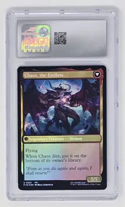 Garland, Knight of Cornelia/Chaos, the Endless (0221) CGC 9 Mint (2025) MTG Foil - Image 2