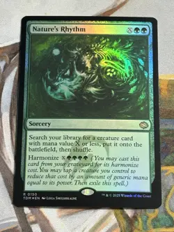 MTG - 1x Nature’s Rhythm - FOIL / Tarkir Dragonstorm NM - Image 1