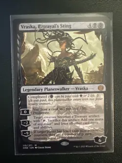 Vraska, Betrayal's Sting Phyrexia: All Will Be One Regular - Image 1
