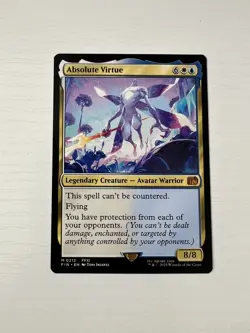 MTG NM Absolute Virtue Mythic Non-Foil Final Fantasy FIN Magic the Gathering - Image 3