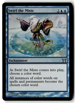 MTG Foil Swirl the Mists - Champions of Kamigawa Moderately Played English - Image 1