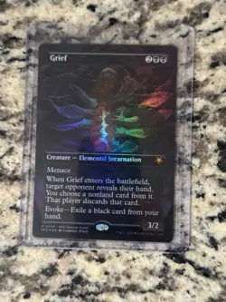 Grief Borderless Foil Special Guests MTG NM - Image 1